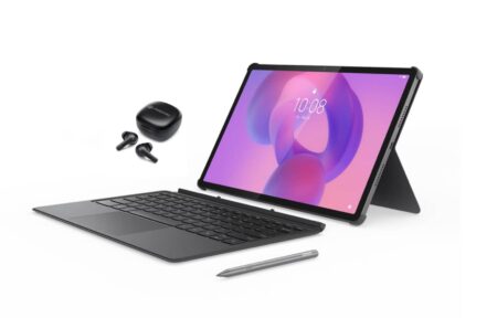 Tablet Lenovo Zae40158Mx Idea Tab Pro 12.7″ 8Gb/256Gb/Android 14/Teclado Pluma (Moto Buds)/Color Luna Grey