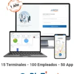 LICENCIA VITALICIA DE APLICACION MOVIL PARA USO DE BIOTIME PRO ZKTECO BIOTIMEPRO APP STANDARD SOPORTA 100 CUENTAS/COMPATIBLE ANDROID O IOS