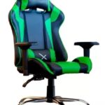Silla Gamer Stylos Xzeal X10 Negro-Verde, C/Reposabrazos 4D/Hasta 115Kg, Zxsxz10Y