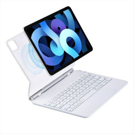 Apple MJQJ3LL/A teclado para dispositivos móviles Blanco QWERTY Inglés de EE.UU.