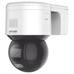 Camara Domo Pt IP Hikvision Ds-2De3A400Bw-De(F1)(T5) 4Mpx/Lente 4 Mm/Imagen A Color 24/7/Luz Blanca 30 Mts/Exterior Ip66/Acusense/PoE+/Microfono Y Bocina Integrada/Wdr 120Db/MicroSD