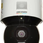 Camara Domo Pt IP Hikvision Ds-2De3A400Bw-De(F1)(T5) 4Mpx/Lente 4 Mm/Imagen A Color 24/7/Luz Blanca 30 Mts/Exterior Ip66/Acusense/PoE+/Microfono Y Bocina Integrada/Wdr 120Db/MicroSD