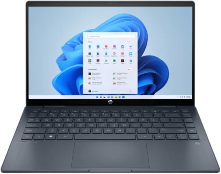 LAPTOP HP PAVILION X360 14″ TOUCH/CI3-1315U/8 GB RAM/512 GB SSD/WIN 11 HOME/ESPAÑOL/COLOR PLATA/14-EK1013LA