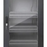 Gabinete De Red 19 Pro Line Con Extractores De Aire - 18U, Ensamblado, Incluye Accesorios, 800Kg, 600X600, Intellinet 716222