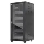 Gabinete De Red 19 Pro Line Con Extractores De Aire - 27U, Ensamblado, Incluye Accesorios, 800Kg, 600X600, Intellinet 716239