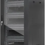 Gabinete De Red 19 Pro Line Con Extractores De Aire - 27U, Ensamblado, Incluye Accesorios, 800Kg, 600X600, Intellinet 716239
