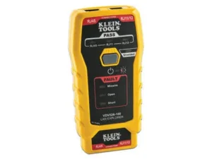 PROBADOR DE CABLES KLEIN TOOLS VDV526-100 DE RED Y DE DATOS LAN EXPLORER CON TRANSMISOR REMOTO