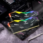 Memoria DDR5 32Gb 7800Mhz Teamgroup Delta Rgb Ff4D532G7800Hc38Ddc01 (2X16Gb), Blanco, Non-ECC, Cl38, Xmp