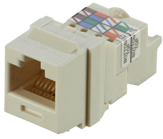 Jack Cat.6 Panduit Nk6Tmiw – Color Blanco