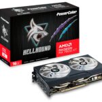 T/VIDEO POWERCOLOR RX 7600 XT 16G-L/OC, RADEON HELLHOUND 16GB GDDR6/PCI EXPRESS 4.0 X8