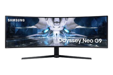 MONITOR 49″ SAMSUNG LS49CG954ENXZA ODYSSEY G9 G95C/LED/CURVO/FREESYNC/240HZ/HDMI/DP/COLOR NEGRO