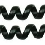Cable Telefonico Espiral Steren 302-015N Plug A Plug Rj9, 4.5M, Negro
