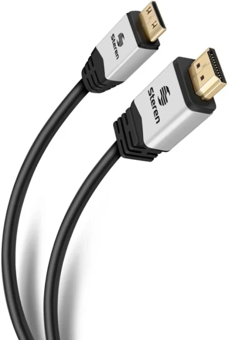 Cable HDMI Steren 299-806 De 1.8 M, 4K, Negro