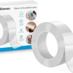 Cinta Adhesiva Magica Steren Pt-500 Nano Stick De Gel Doble Cara, 3Mts