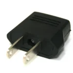 Adaptador De Enchufe Steren 905-102 Europeo A Americano, 127V, 15A, Negro