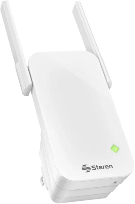 Extensor De Rango Steren Com-8100, Inalambrico, 300 Mbit/S, Rj-45, 2.4Ghz, 4 Antenas Externas