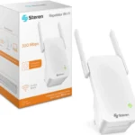 Extensor De Rango Steren Com-8100, Inalambrico, 300 Mbit/S, Rj-45, 2.4Ghz, 4 Antenas Externas