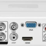 Kit Dvr 6 Canales Steren Cctv-944/HDD, 4 Camaras Bullet, Con HDD De 1Tb H.265 HDMI/VGA/USB, Color Blanco