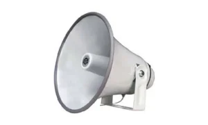 ALTAVOZ TROMPETA STEREN TC-1240 PARA INTERIORES/EXTERIORES, 12", ALAMBRICO, 40W, GRIS