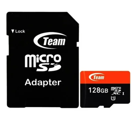 Memoria Microsdxc 128Gb Flash Teamgroup Tusdx128Gcl10U03, Uhs-I Clase 10, Con Adaptador