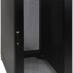 Gabinete 19" 24U Tripp Lite Sr24Ub Profundidad Media/Puertas Frontal Y Trasera Reversibles Y Con Cerradura/Color Negro