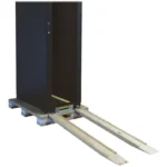 Gabinete 19" 24U Tripp Lite Sr24Ub Profundidad Media/Puertas Frontal Y Trasera Reversibles Y Con Cerradura/Color Negro