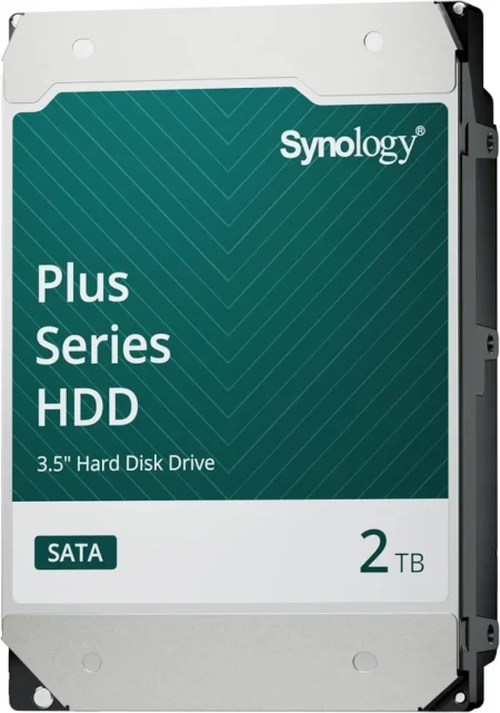 D. Duro Interno 2Tb Synology Hat3300-2T Plus 3.5″/SATA Iii/5400 Rpm/256Mb