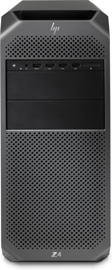 HP Z4 G4 Micro Tower Intel Xeon W W-2102 16 GB DDR4-SDRAM 1 TB Unidad de disco duro NVIDIA® Quadro® P600 Windows 10 Pro Estación de trabajo Negro