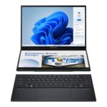 Laptop ASUS Zenbook Duo Ux8406Ca 14"/Intel Core Ultra 9 285H/32Gb RAM/1Tb SSD/USB/HDMI/DP/2880X1800/Win 11 Pro/Gris Oscuro/90Nb14X1-M00Dy0