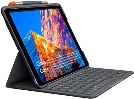 Slim Folio For The New Seventh-Generation Ipad – Graphite
