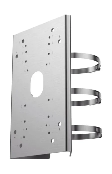 Adaptador De Poste Hikvision Ds-4630Zj-Gsac Para Montaje De Domos Ptz Con Polimero Anticorrosion