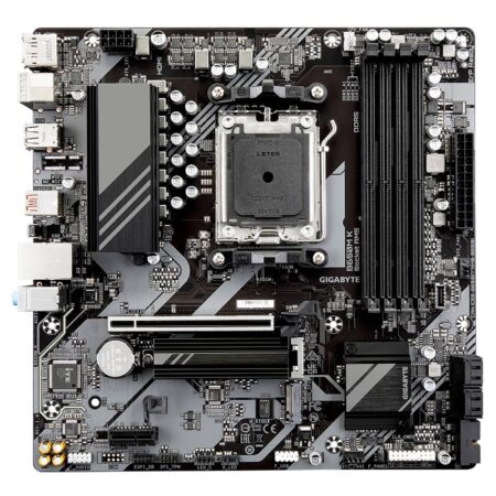Tarjeta Madre Gigabyte Micro ATX, B650M K, DDR5. 256 Gb, Am5, Para AMD
