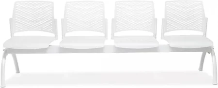 Banca Tandem De 4 Plazas Para Sala De Espera Color Gris (No Cancelacion/No Devolucion)
