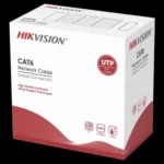 Bobina De Cable Cat6 Hikvision Ds-1Ln6-Ue-Wb, 100% Cobre/305M/Color Azul/24Awg Para Interior