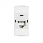 Conector RJ45 Utp Cat6 Bticino N4279C6 Color Blanco