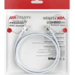 Cable De Red Utp Cat6 De 1 Metro Hikvision Ds-1Np6Uec0-100-W Color Blanco