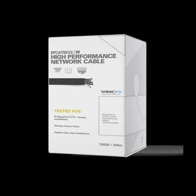 Bobina De Cable Utp Cat.5E, Cat5E-Stn-Gr Leviton 305 Mts
