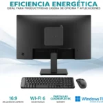 Mini Pc ASUS ASUS Nuc 14 Pro/Intel Core 100U/Ghz/16Gb DDR5 RAM/256Gb SSD/Windows 11 Prueba/Teclado/Mouse/Monitor 23.8"/Cn14Pe-Mtmc316256