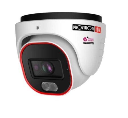 Camara Domo IP Provision Isr Dh-340Ipsn-28 De 4Mpx/2.8Mm/Hasta 60M De Dia/Reconoce A 12M/Idetifica 6M/Ir Hasta 20M/Dda/Con Microfono/Wdr/PoE/IP67