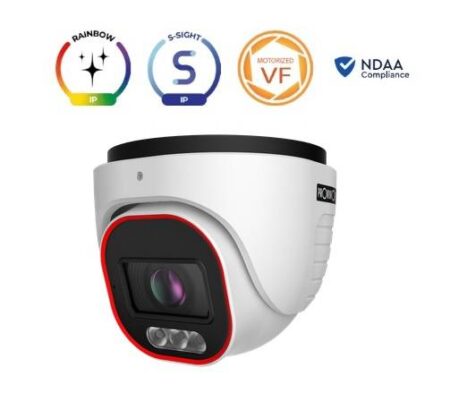 Camara Domo IP 4 Mp Full Color – Lente Mvf 2.8-12Mm (105.4-34°), De Dia Detecta Hasta 59 A181Mts/Reconoce: 11A36Mts/Idetifica: 5 A9 Mts, Ir 40 Mts, IP67