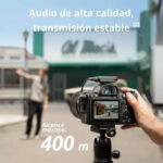 Microfono Dji Mic Mini/2 Transmisores/1 Receptor/Estuche De Carga/Color Negro/2 Tx + 1Rx + FCC