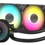 Enfriamiento Liquido Corsair Nautilus 240 Rs Argb/2X120Mm/2100Rpm/Color Negro/Cw-9060092-Ww