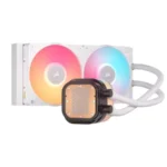 Enfriamiento Liquido Corsair Icue Link Titan 240 Rx LCD/2X120Mm/2100Rpm/Color Blanco/Cw-9061025-Ww