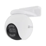 Camara Pt Ezviz Cs-H80X 3840X2160P/Lente 4Mm/Lente Dual/Panoramica 360°/Resolucion 4K/Vision Nocturna Colorfull/Ia Deteccion De Humanos Y Vehiculos/Alarma Con Sirena Y Luz/IP65