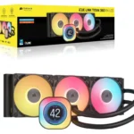 Enfriamiento Liquido Corsair Icue Link Titan 240 Rx LCD/2X120Mm/2100Rpm/Color Negro/Cw-9061022-Ww