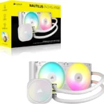 Enfriamiento Liquido Corsair Nautilus 240 Rs Argb/2X120Mm/2100Rpm/Color Blanco/Cw-9060094-Ww