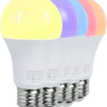 Foco Inteligente WiFi 9W Mirati Mfc2 Luz Rgb,Compatible Con Alexa Y Asistente De Google