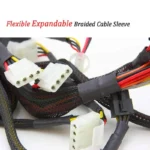 Cubre Cable 100M Dhdjm Cable 1/2 Color Negro