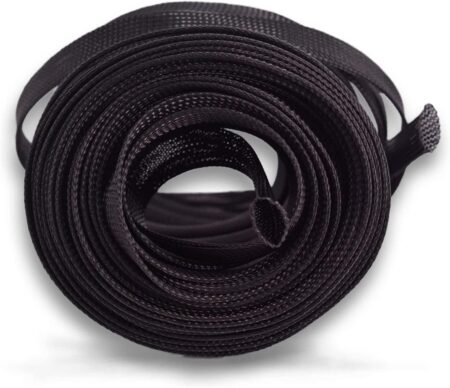 Cubre Cable 100M Dhdjm Cable 1/2 Color Negro