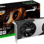 T/Video Inno3D N506T2-16D7X-191073N Geforce Rtx 5060 Ti/16Gb Gddr7/PCI-E 5.0/HDMI/DP/Color Negro-Gris